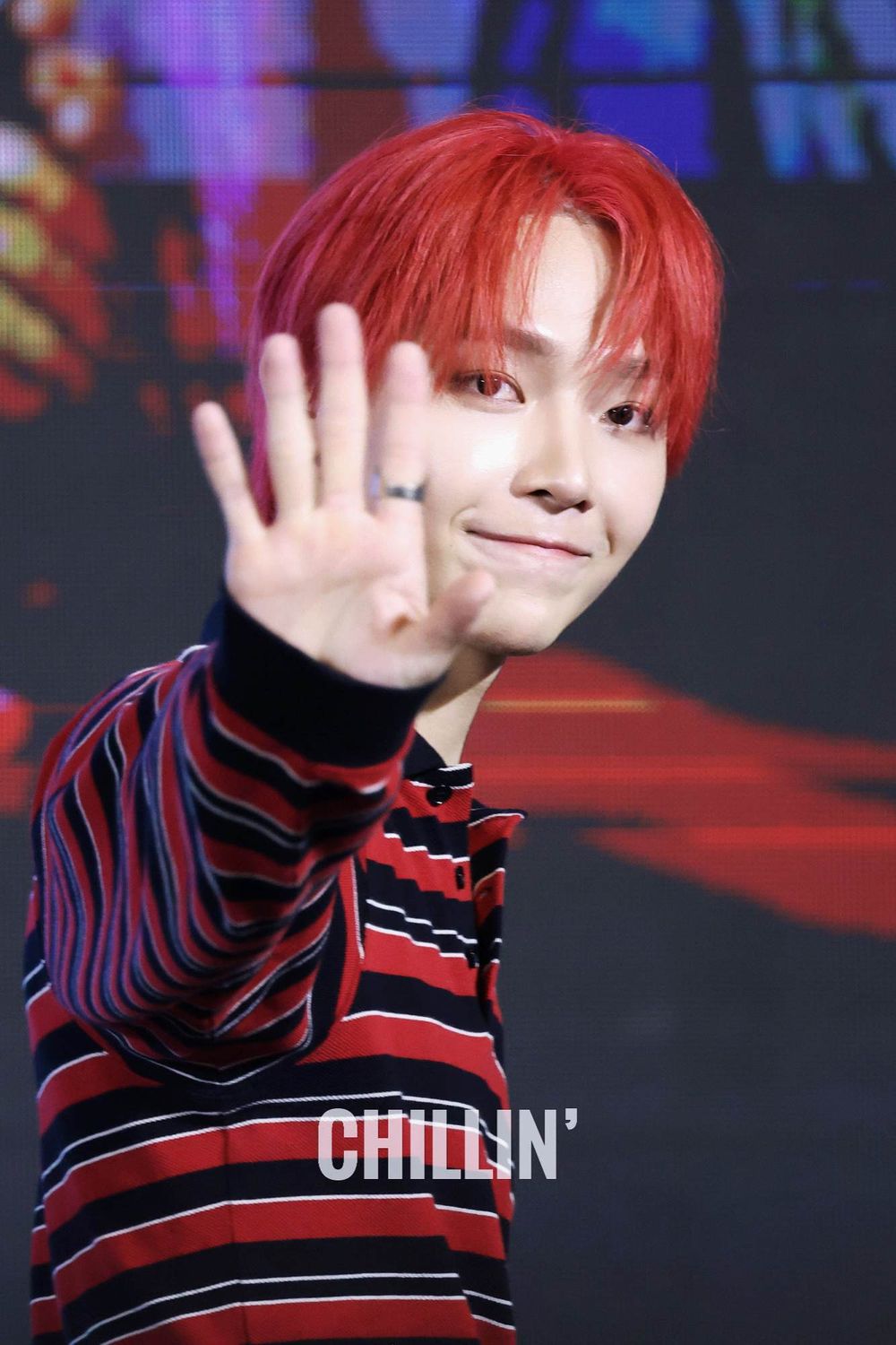 韓網熱議7位最適合紅髮造型的KPOP男偶像!V、S.COUPS太搶鏡,然竣獲封人間調色盤!-15