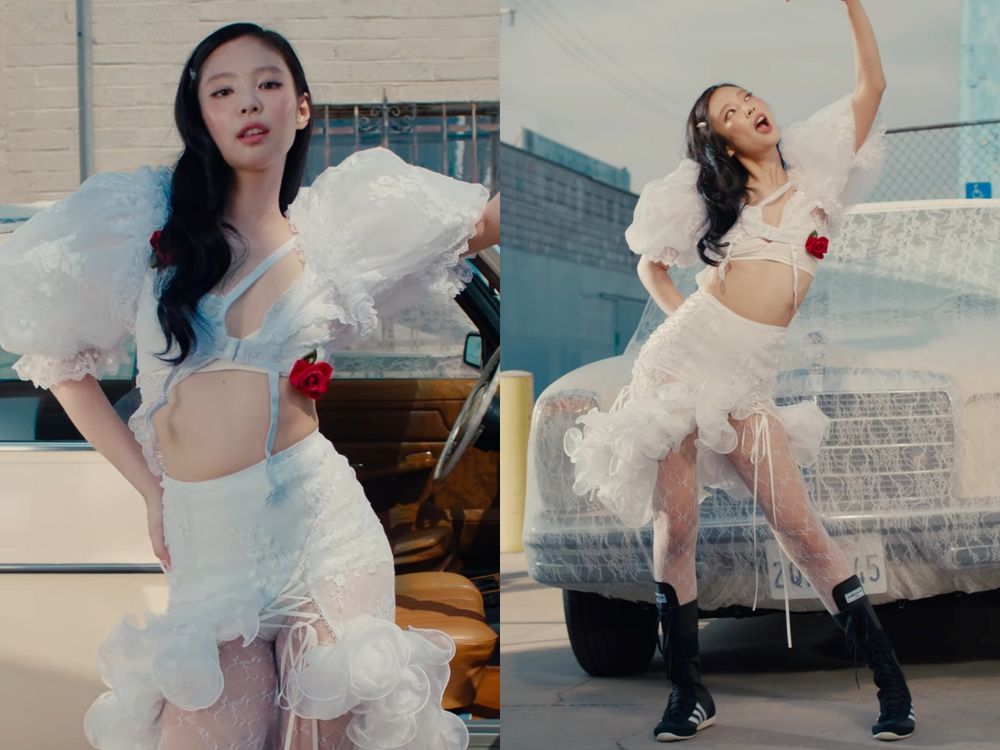 Jennie新歌<Mantra>公開！MV造型辣爆「人間魔鬼身材」危險地帶也零贅肉！-8