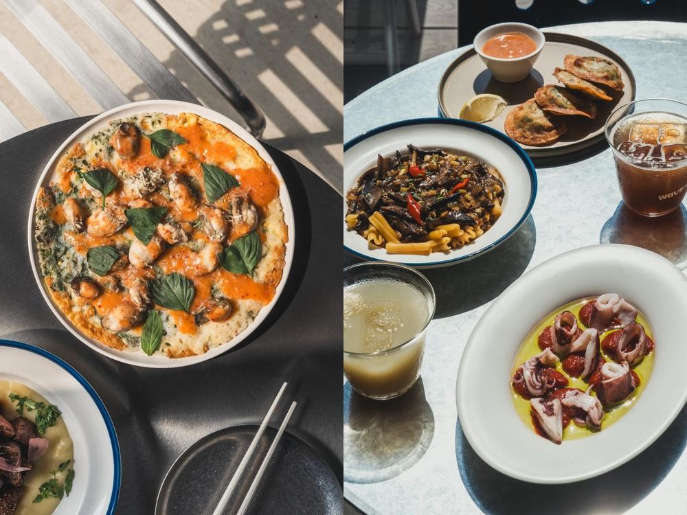 永心鳳茶新品牌「浪際WAVESTELLAR」降臨高雄港！鱔魚義大利麵、香菜小捲必點菜單一次看！-5