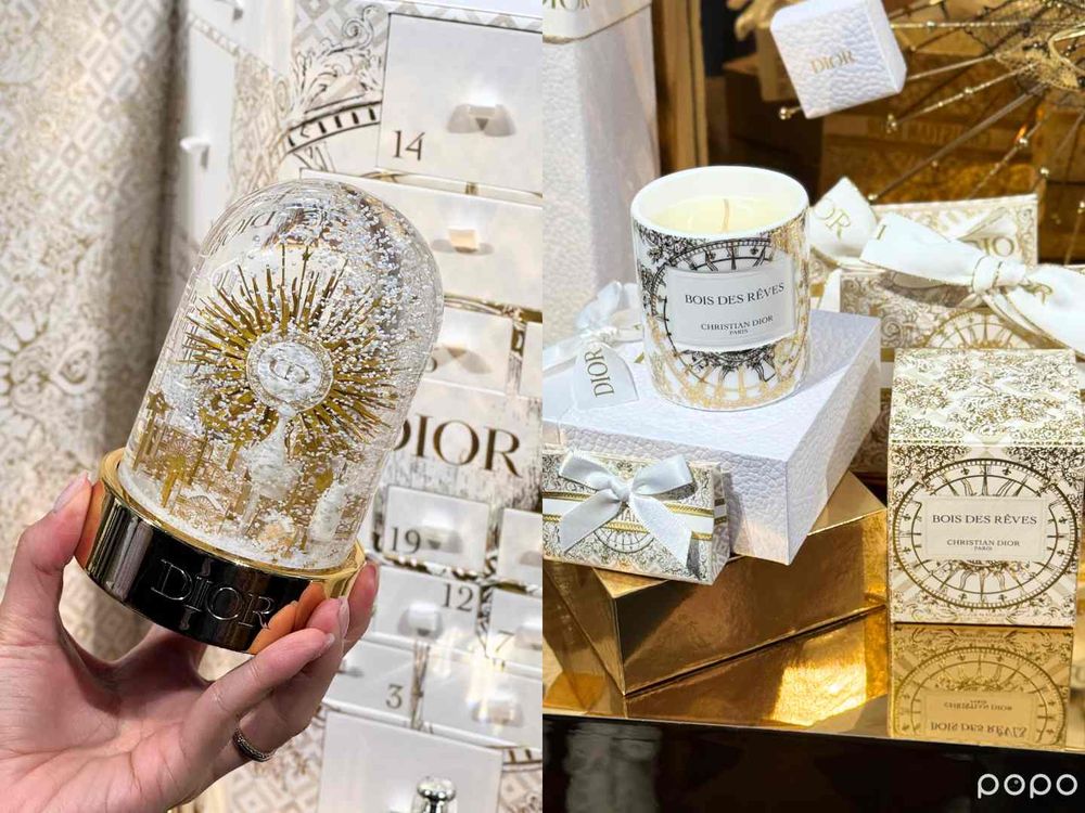 2024聖誕彩妝！JISOO同款唇膏化身「金燦凡爾賽」彩殼、DIOR史上最奢華夢幻限量彩妝，美到不敢觸碰！-20