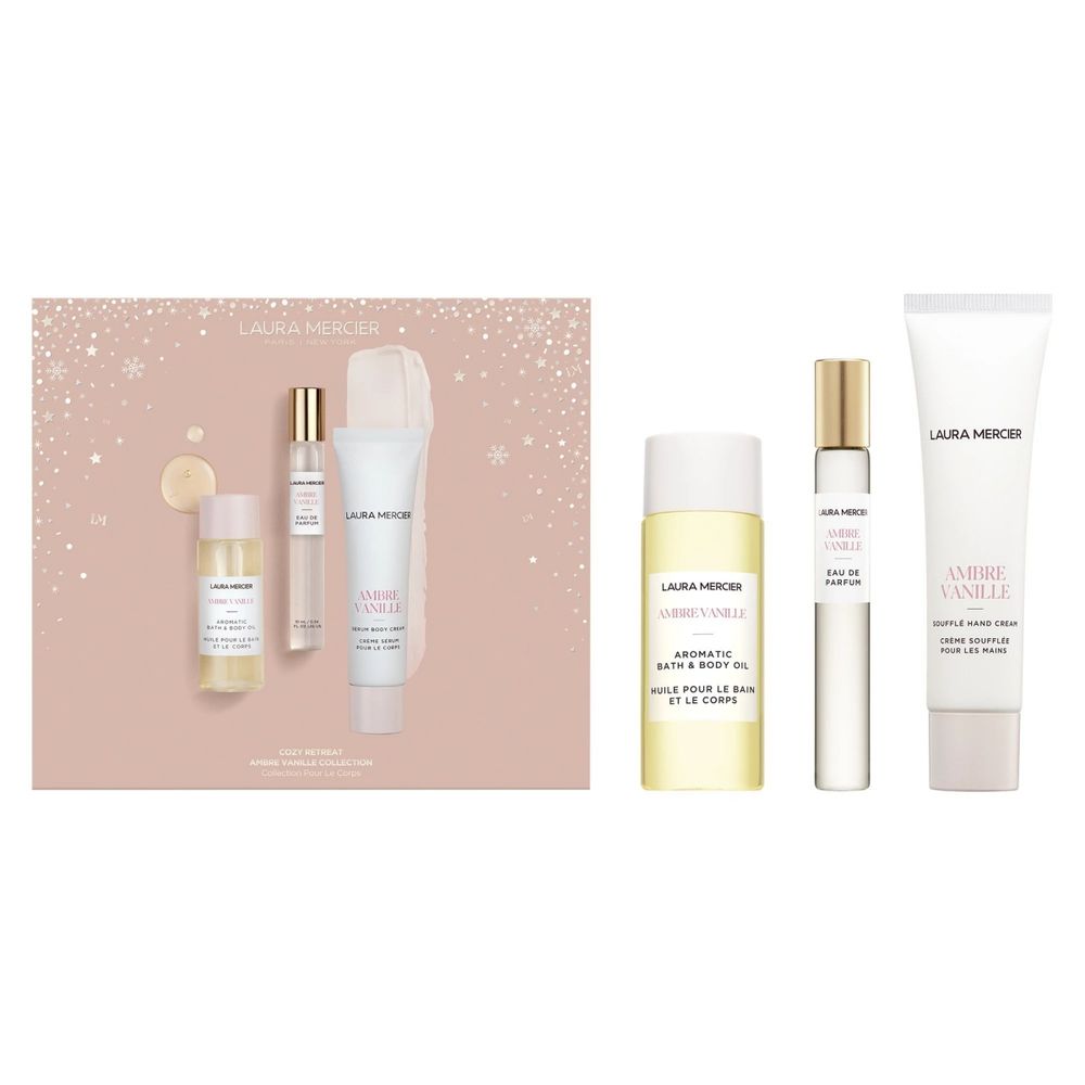 宋雨琦最愛香味！Laura Mercier「甜蜜香草」2024聖誕限量美妝，無瑕透顏、香草乳霜...，此刻收最划算！-6