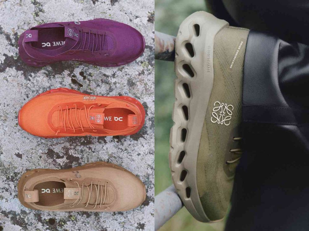 Giselle愛鞋就是它！LOEWE x On聯名根本運動鞋天花板！Q彈厚底腿變超細！-4