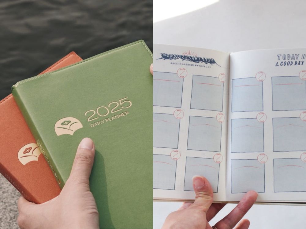 2025質感手帳月曆推薦！爆美花草插畫、專為J人設計日帳本⋯漂亮到選擇障礙大爆發！-5