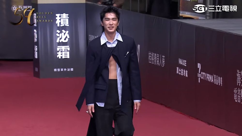 2024金鐘59紅毯男神出爐！曾敬驊大秀搓衣板腹肌、柯震東拿下最佳男配角！-9