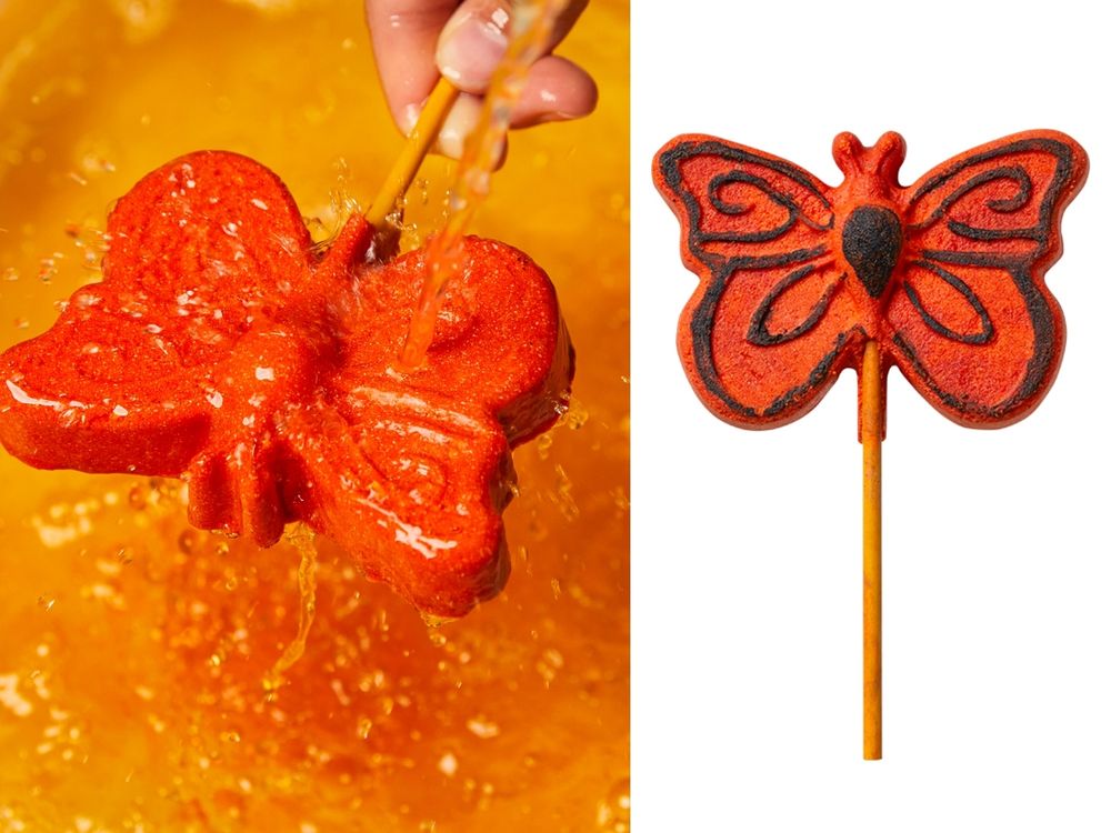 致敬墨西哥傳統文化！LUSH 2024亡靈節限定系列，熱賣萬壽菊汽泡彈再度出現、必收思念之蝶泡泡浴棒！-7