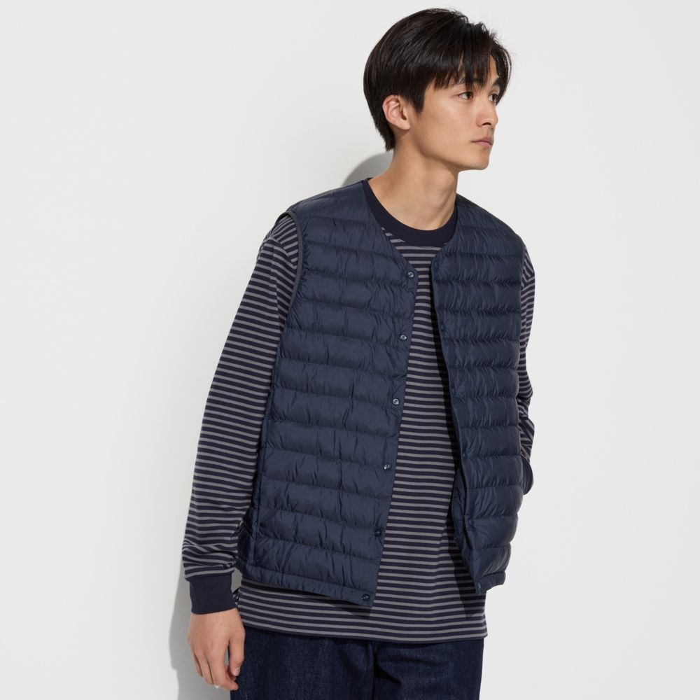 秋冬一定要有這件UNIQLO！輕暖黑科技「小外套、背心」台灣穿剛剛好！-9