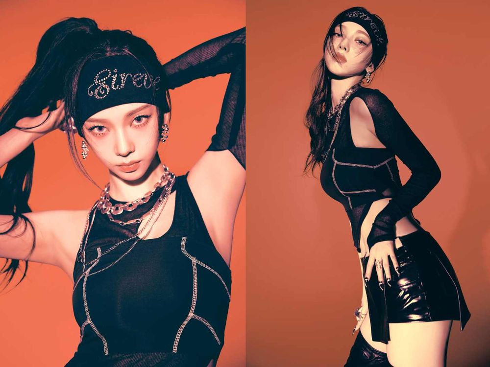 aespa回歸「末路狂花女兵」造型狂爆！Winter玉米鬚馬尾差點認不出、Y3K還是得看她們！-4