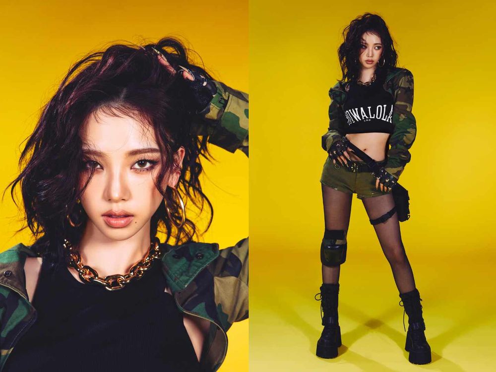 aespa回歸「末路狂花女兵」造型狂爆！Winter玉米鬚馬尾差點認不出、Y3K還是得看她們！-5