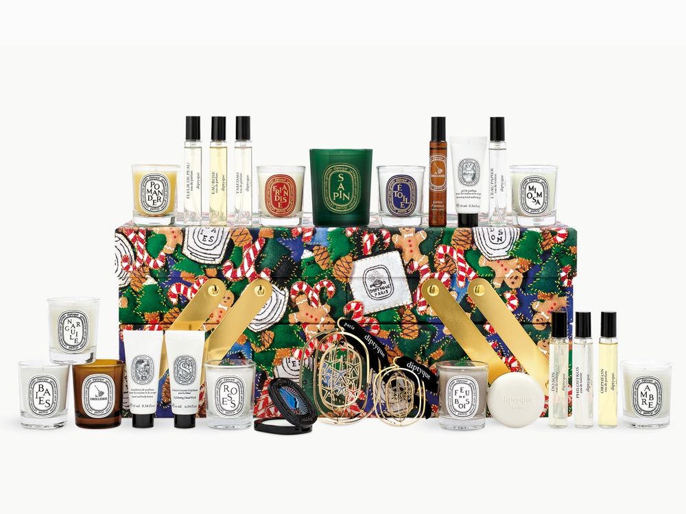 Diptyque必收2024聖誕倒數月曆！肌膚之華、杜桑、紙染之水都有，行李箱階梯設計、太夢幻了！-5