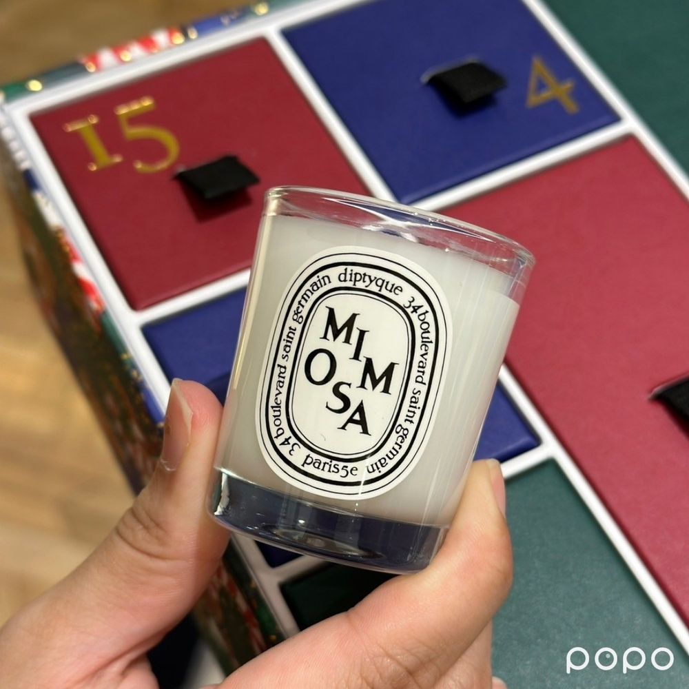 Diptyque必收2024聖誕倒數月曆！肌膚之華、杜桑、紙染之水都有，行李箱階梯設計、太夢幻了！-15