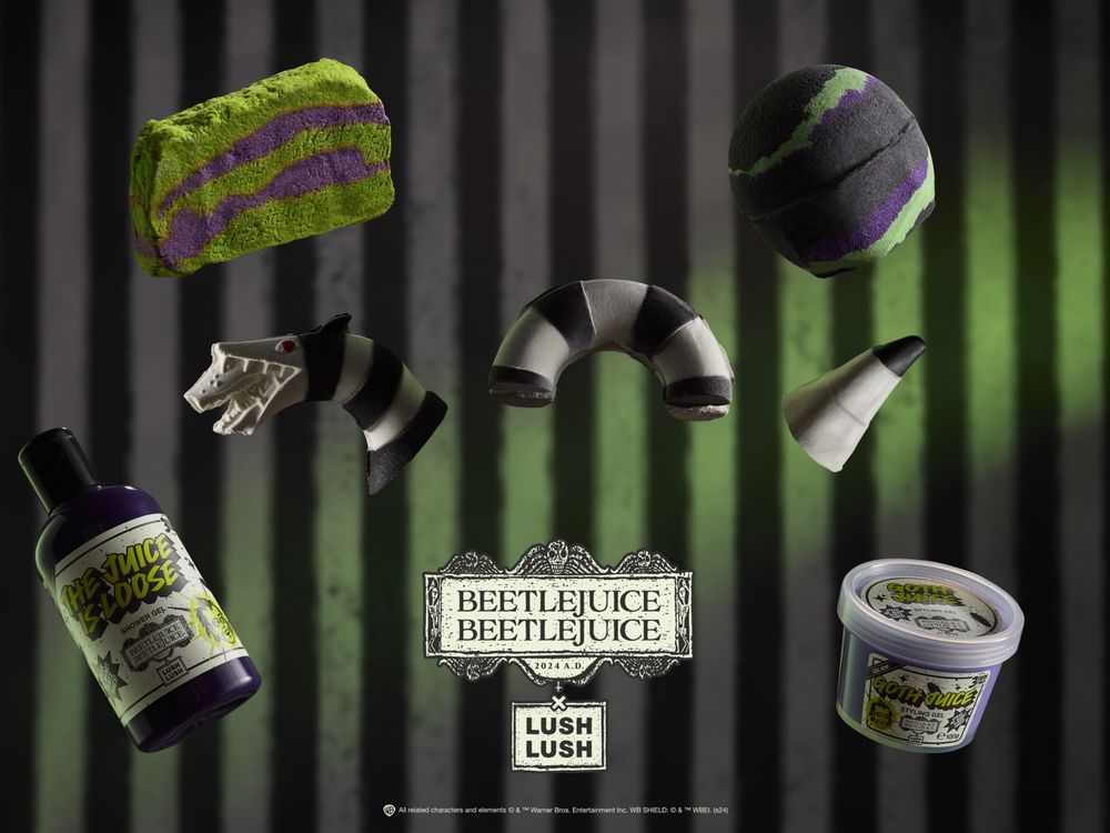 這也太恐怖了吧！LUSH推出「陰間大法師」限定聯名，用這洗澡感覺會做惡夢耶！-1