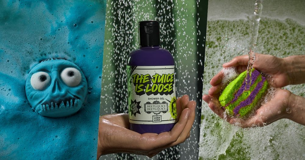 這也太恐怖了吧！LUSH推出「陰間大法師」限定聯名，用這洗澡感覺會做惡夢耶！-7