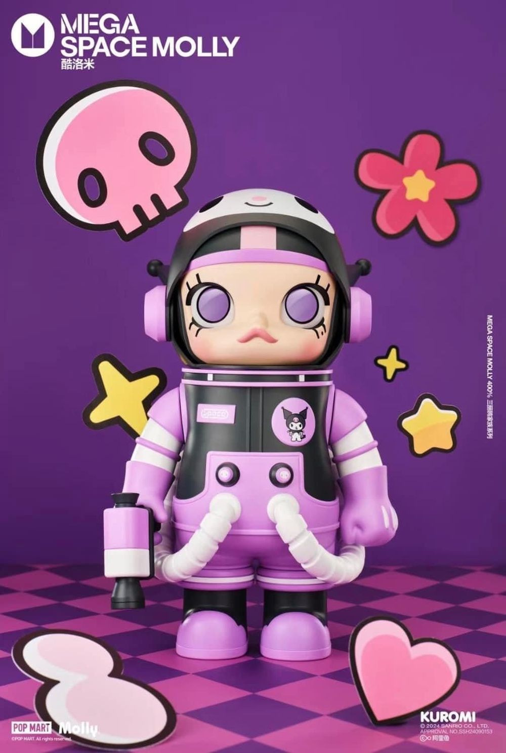 超夢幻聯名！泡泡瑪特×三麗鷗超爆萌「Hello Kitty、布丁狗太空人」7款MOLLY公仔這天開搶！-5