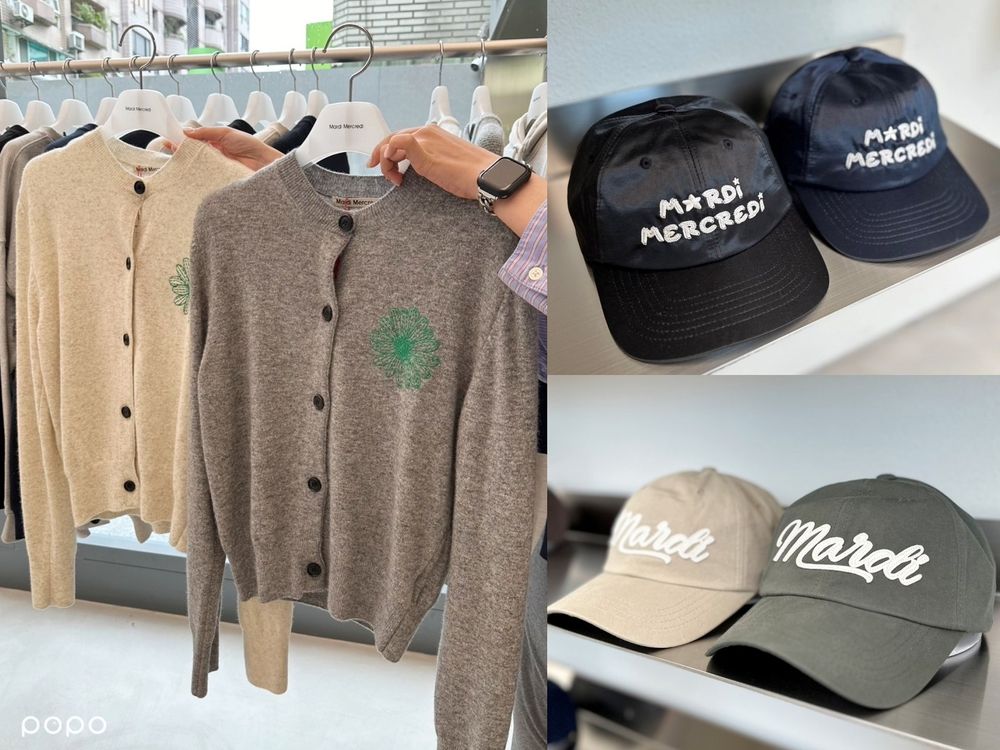 Mardi Mercredi最大獨棟旗艦店來了！小雛菊大學T最齊全配色、會逛到出不來！-16