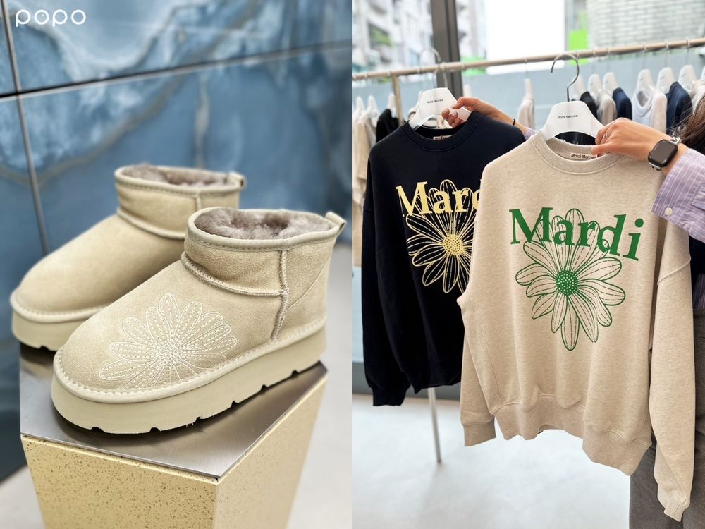 Mardi Mercredi最大獨棟旗艦店來了！小雛菊大學T最齊全配色、會逛到出不來！-17