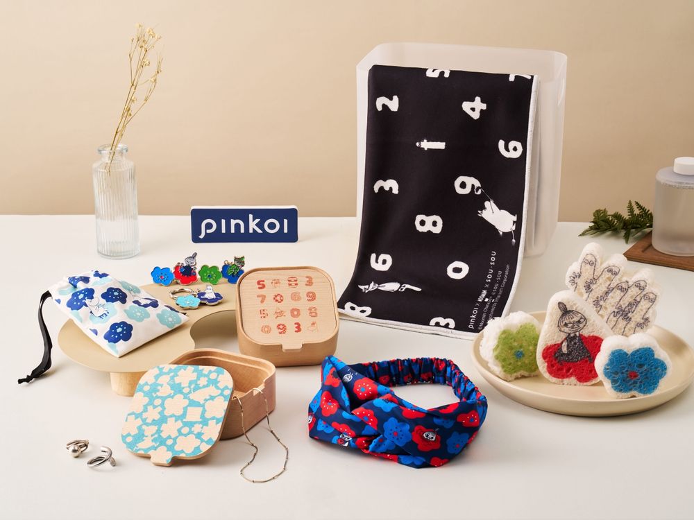 Pinkoi跟日妞最愛的SOU·SOU、嚕嚕米三方聯名啦！獨家印花爆美手機殼、冷水壺必買週邊一次看！-3