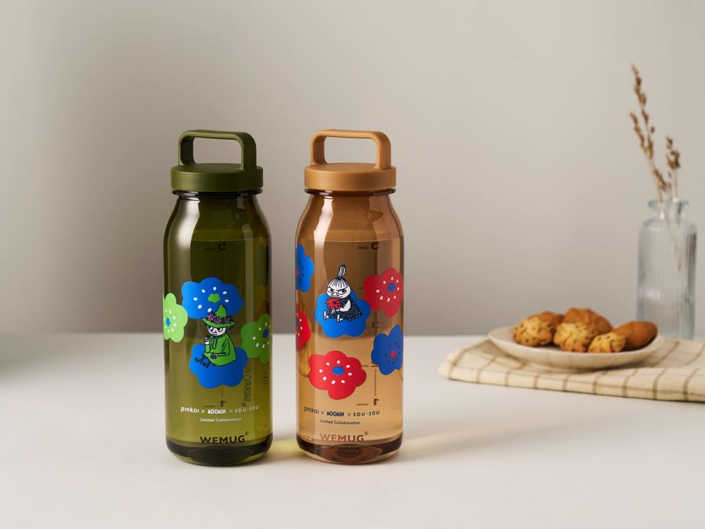 Pinkoi跟日妞最愛的SOU·SOU、嚕嚕米三方聯名啦！獨家印花爆美手機殼、冷水壺必買週邊一次看！-11