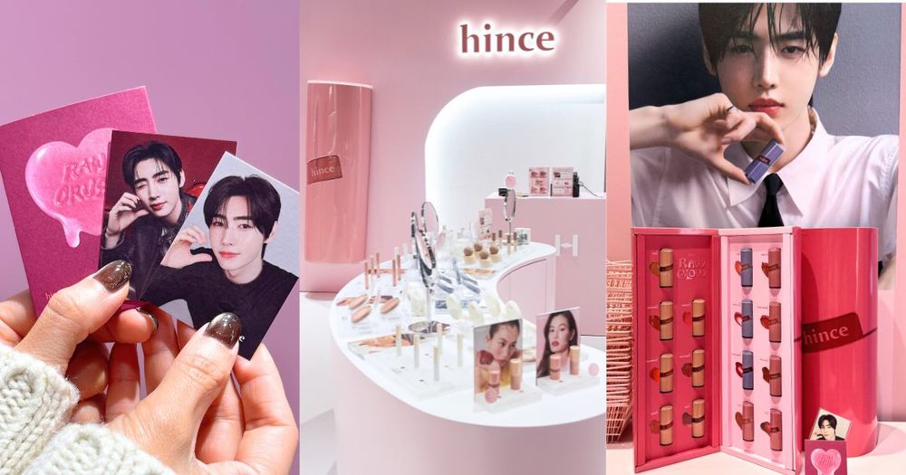 成訓代言hince台灣首間快閃店空降A11！韓國熱銷斷貨王TOP5、購物抽唇釉大禮包，還有成訓小卡要送你！-1