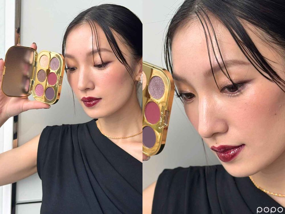 2024聖誕限量眼影盤推薦！YSL、DIOR、SUQQU細緻珠光天花板，RMK今年最粉嫩時尚！-2