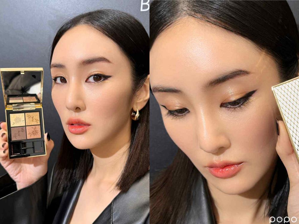 2024聖誕限量眼影盤推薦！YSL、DIOR、SUQQU細緻珠光天花板，RMK今年最粉嫩時尚！-3