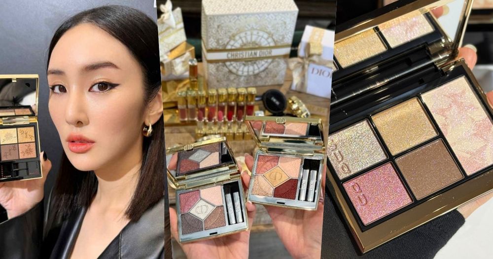 2024聖誕限量眼影盤推薦！YSL、DIOR、SUQQU細緻珠光天花板，RMK今年最粉嫩時尚！-1