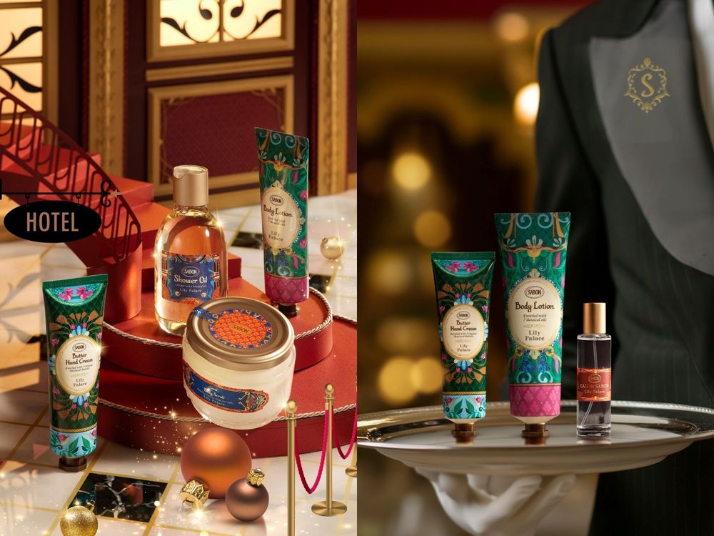 2024聖誕香氛禮盒首選！SABON「美好年代」10款限量香品+10組禮盒，常春藤葉、百合花、麝香限量香調！-8