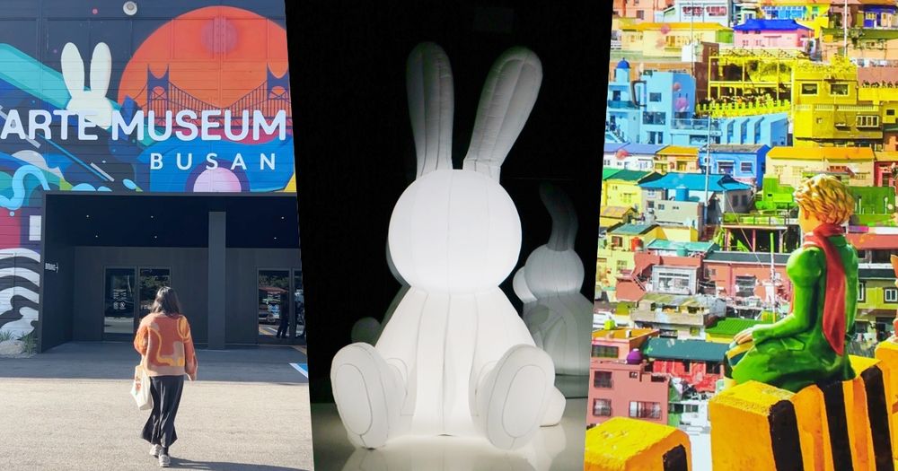 2024釜山最新熱門景點！ARTE MUSEUM光影美術館6大必拍「巨型兔兔、釜山限定小王子」一次看！-1