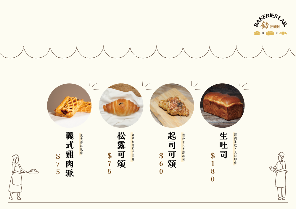 日本也搶爆的菠蘿麵包來台灣了！釛 匠研所開「在這」還有台灣限定「菠羅小廢包」可愛到忍不住掏錢！-22