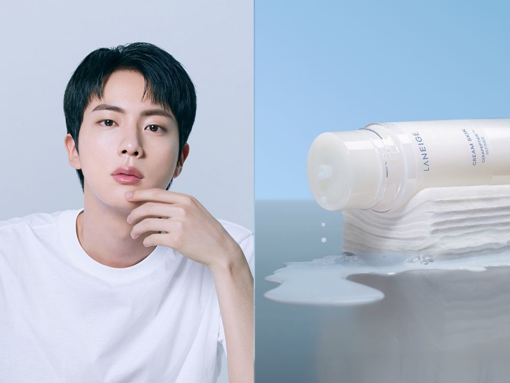 LANEIGE全球狂銷保濕「天才水」回歸！買牛奶水組合送「Jin迷你寫真冊」，蝦皮、momo也買得到！-5
