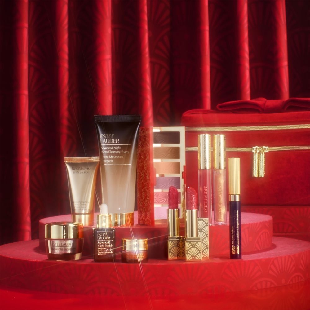 IU同款都在這！雅詩蘭黛史上首款「聖誕倒數月曆」正貨眼霜、小金管霧唇...，秒殺禮盒省萬元！-7