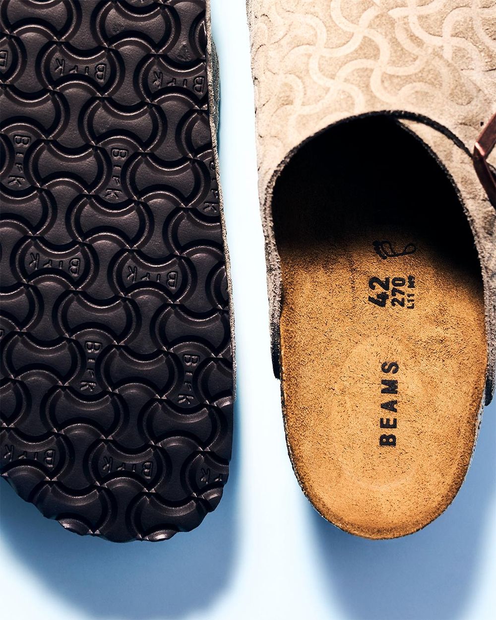 鞋櫃就缺這雙！BIRKENSTOCK x BEAMS再度聯手！全新「骨紋勃肯鞋」超有質感！-5