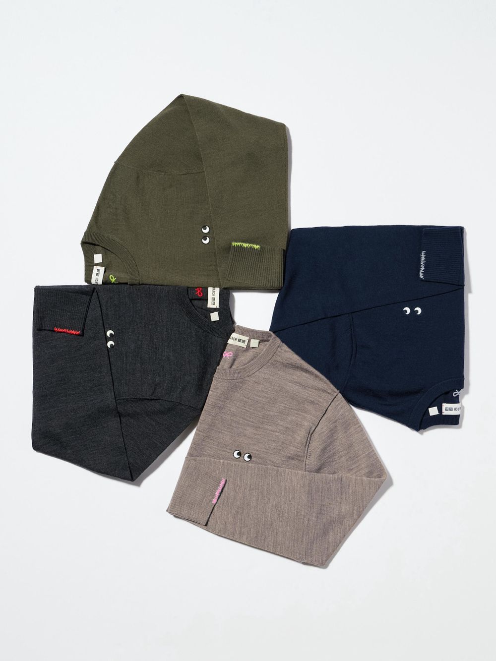 UNIQLO小眼睛聯名回來了！10大必買商品搶先看「袖套、毛衣、襪子」這次超爆可愛！-16