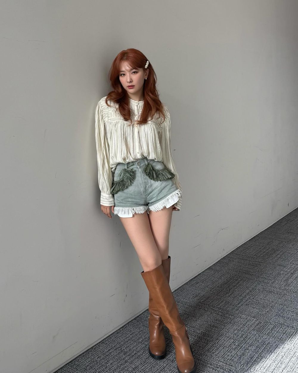 韓網熱議7位最想模仿的KPOP女偶像私服！Jennie、小娟話題度高，Karina引領全球潮流！-4