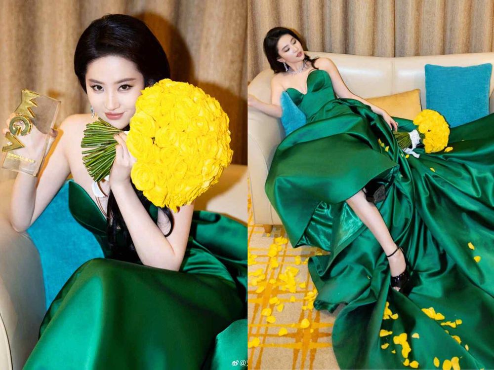 2024微博視界大會女神Top6！趙露思、白鹿好身材藏不住，劉亦菲氣勢碾壓全場！-9