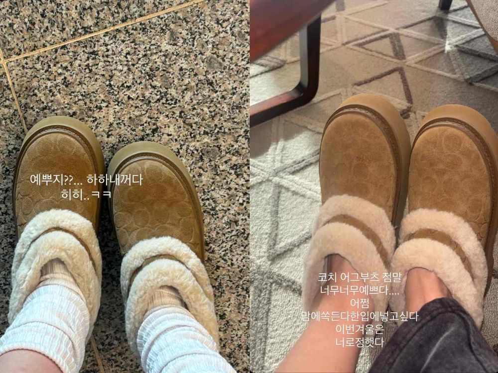 秋冬就是毛毛鞋天下！5雙明星同款推薦！Jisoo穿UGG、趙露思那雙穿起來腿超細！-7