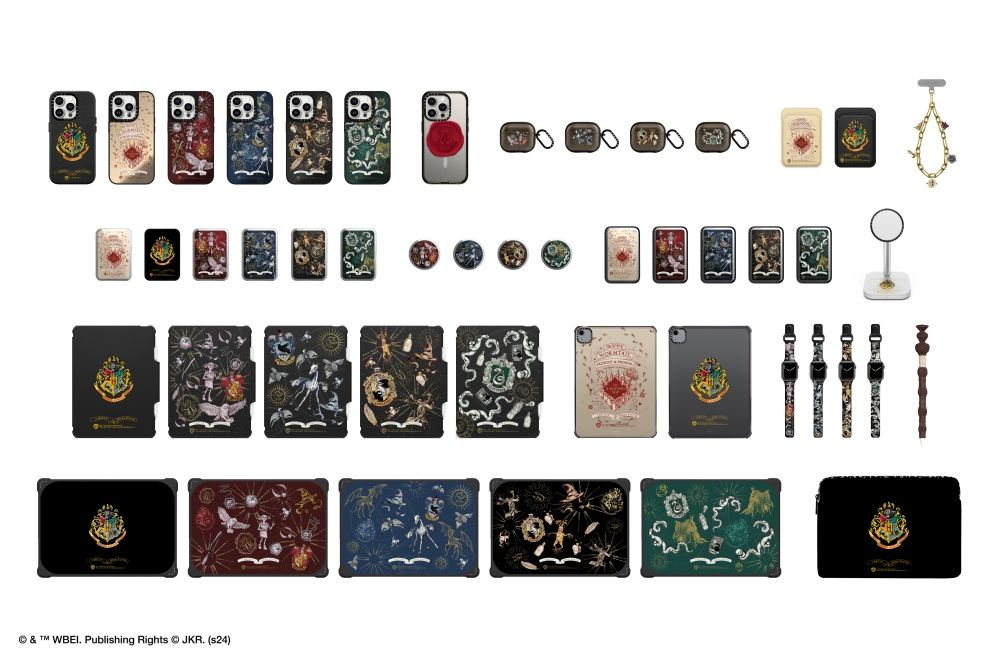 CASETiFY《哈利波特》聯名真的來了！接骨木筆套、四大學院手機殼...粉絲瘋掉！-3
