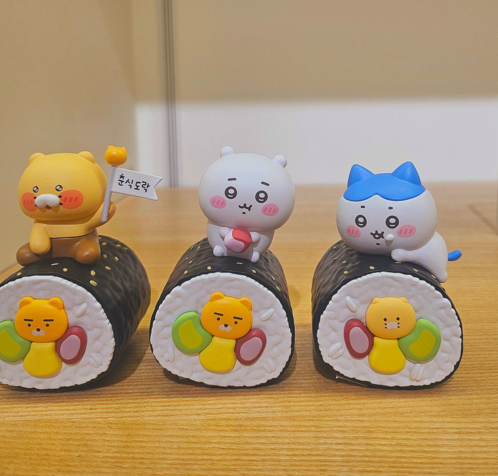 台灣也買得到！Kakao Friends×吉伊卡哇Q爆「吉伊萊恩玩偶、小八春植吊飾」預計這時開賣！-12