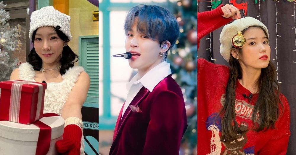 精選2024韓國SOLO歌手聖誕歌曲！IU、太妍每年逆襲音源，防彈JIMIN榮登網友最想一起過聖誕節的男明星！-1