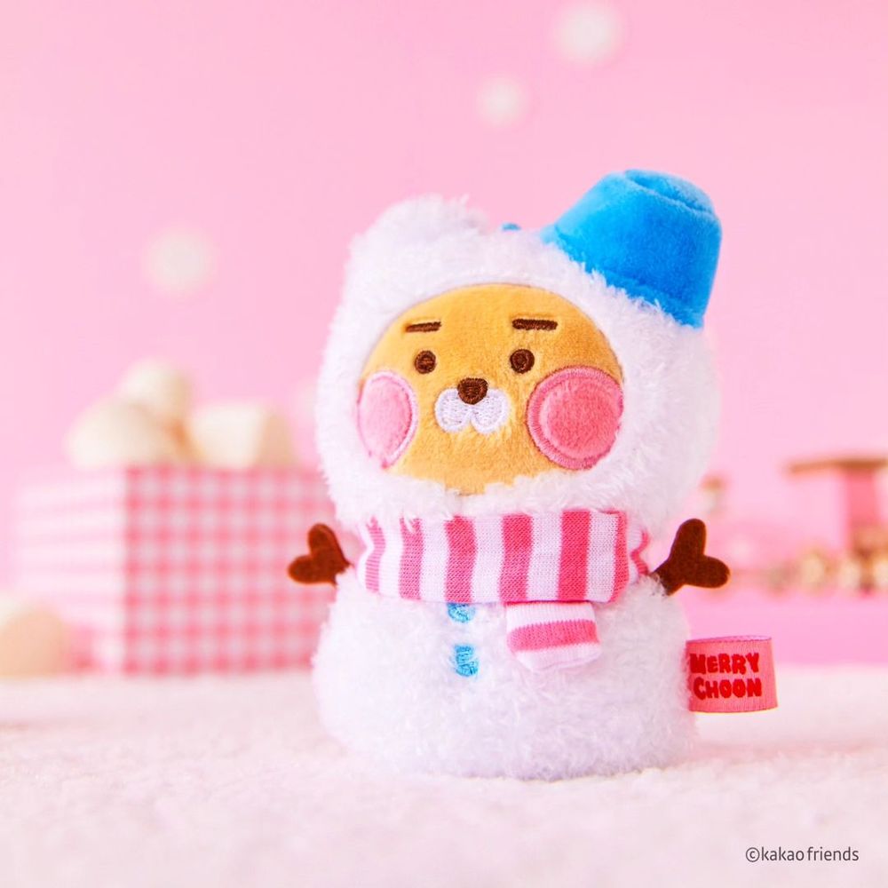 Kakao Friends聖誕系列軟萌開賣！麋鹿春植、雪人萊恩可愛爆炸！聖誕交換禮物就從這挑！-2