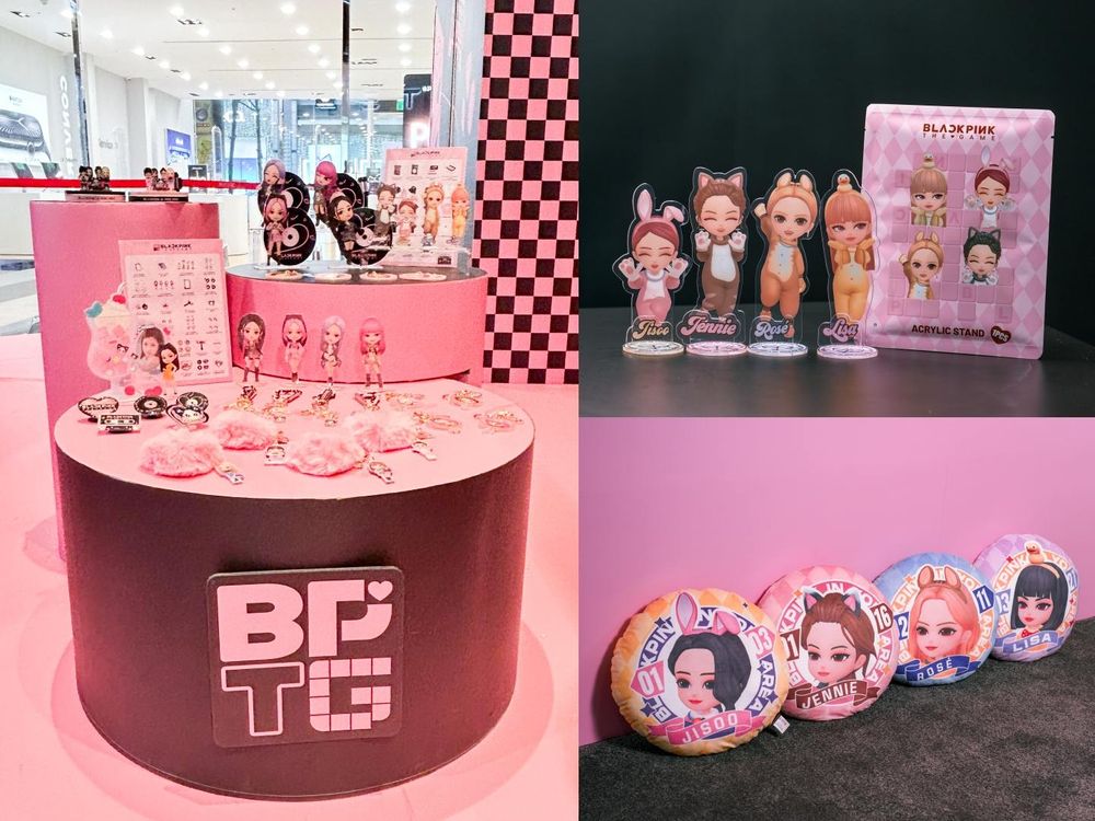 BLINK準備衝BLACKPINK THE GAME快閃店！「粉黑愛心抱枕、Y2K手機吊飾」必買周邊一次看！-1