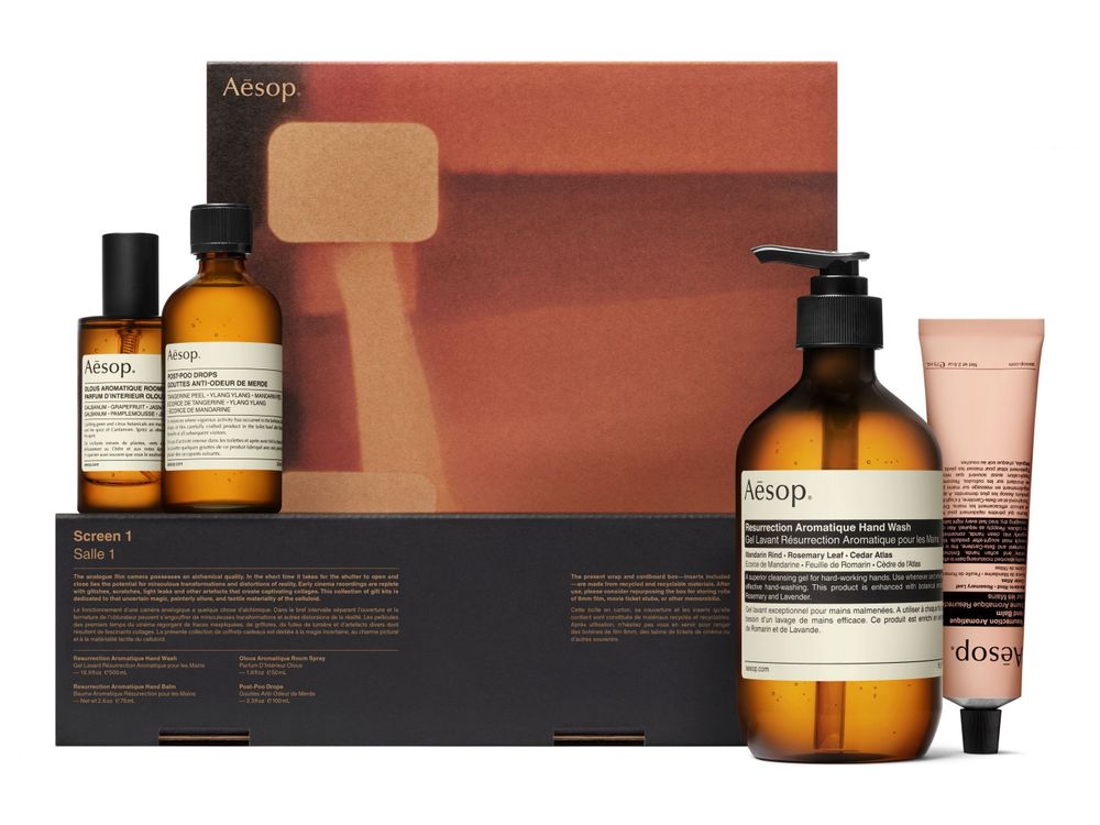 每年最期待！Aesop「2024季節性禮盒系列」向電影藝術致敬，帶有故事情節的禮盒包裝，太有品味了！-10