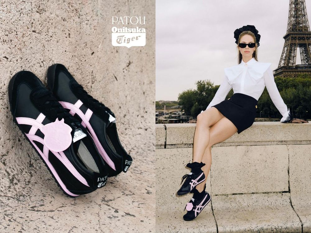 Onitsuka Tiger鬼塚虎放大絕！PATOU夢幻聯名「運動芭蕾舞鞋」誇張好看！-3
