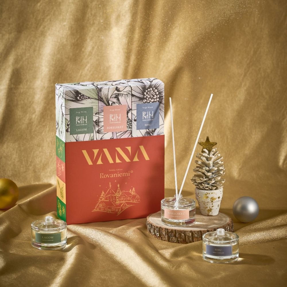 2024年末壓軸登場！VANA推出全新「限定聖誕香氛蠟燭」美食辛香調佐以暖橘香，空氣中瀰漫溫馨暖意！-12