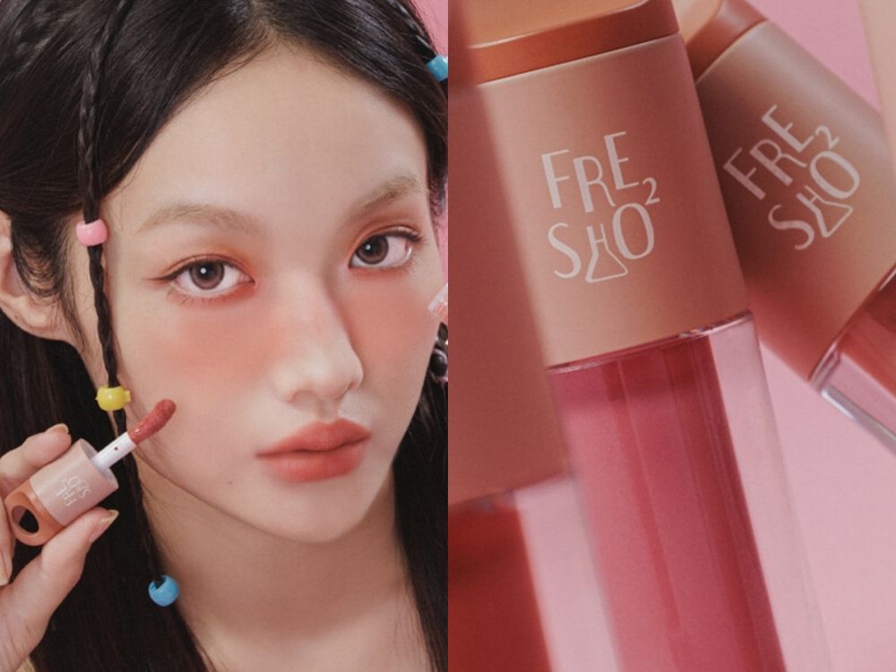2024年末全新話題彩妝！FreshO2「膨膨多用小蜜串」 超美奶油微霧質地，一上唇頰滿臉粉嫩！-2