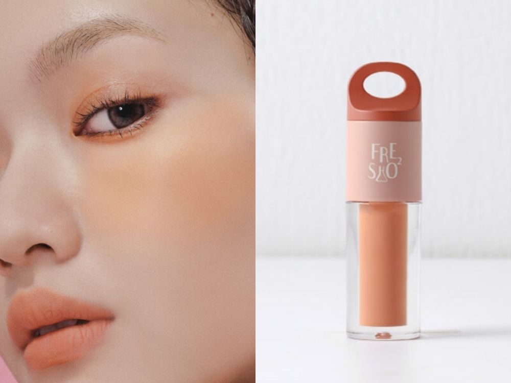 2024年末全新話題彩妝！FreshO2「膨膨多用小蜜串」 超美奶油微霧質地，一上唇頰滿臉粉嫩！-11