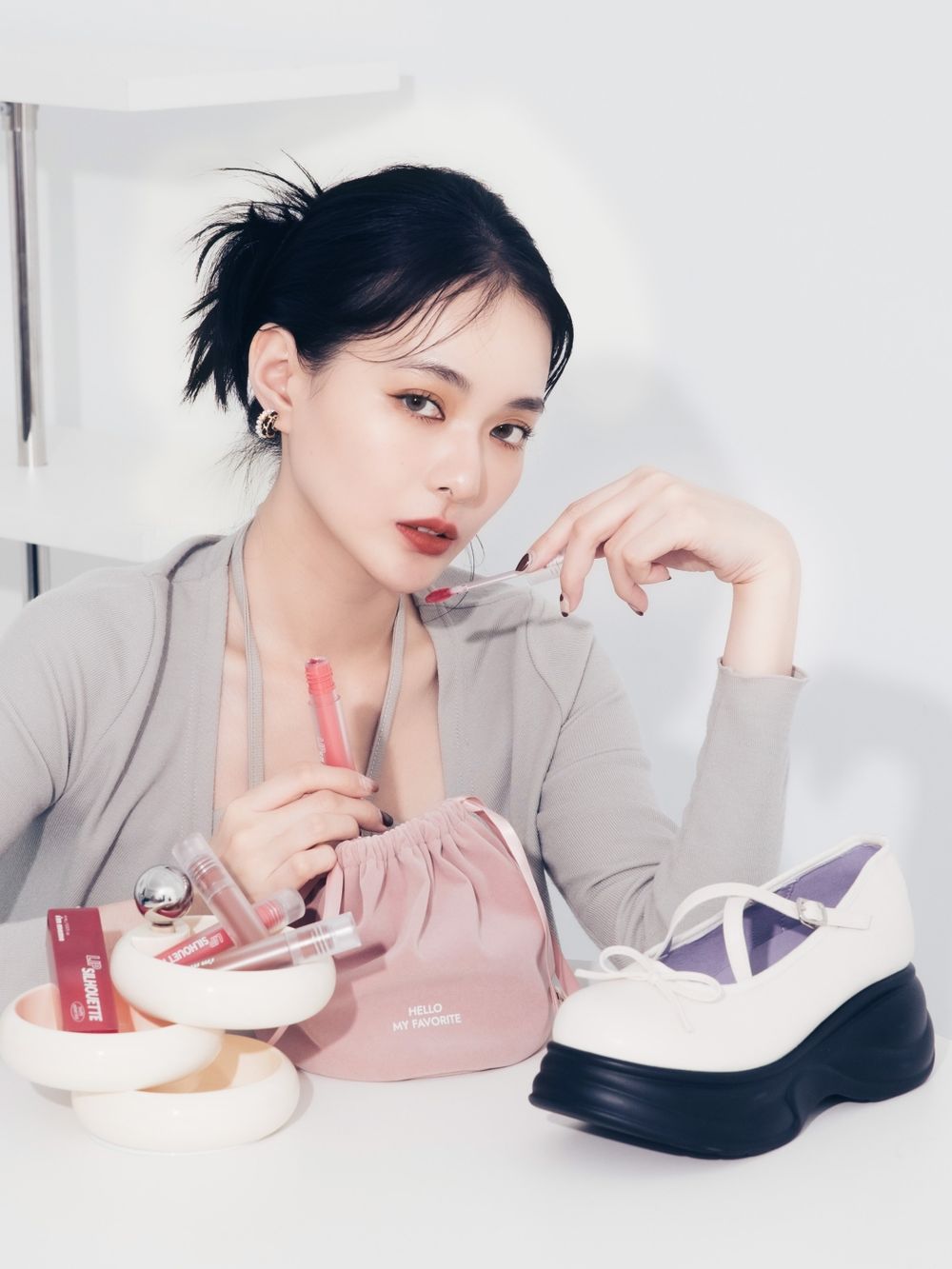 I’M MEME攜手D+AF跨界企劃！「我愛唇欲水光唇釉」全新推出3款新色，滿額贈送聯名時尚束口袋！-7