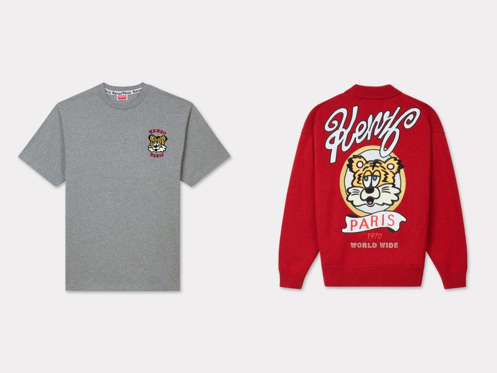 潮流人士發瘋！KENZO攜手VERDY推新聯名「聖誕老虎帽T」虎視眈眈要搶！-5