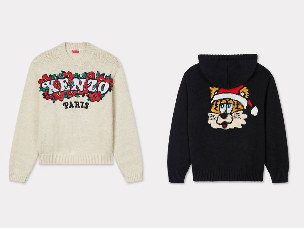 潮流人士發瘋！KENZO攜手VERDY推新聯名「聖誕老虎帽T」虎視眈眈要搶！-4
