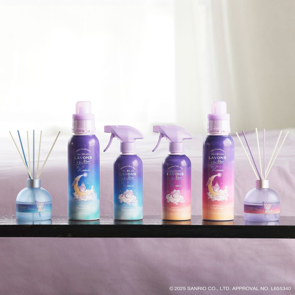 2025日本旅遊必買美妝！LAVONS酷洛米20週年聯名居家香氛，柔軟精、擴香、除菌噴霧瓶裝太夢幻，三麗鷗迷必須收！-8