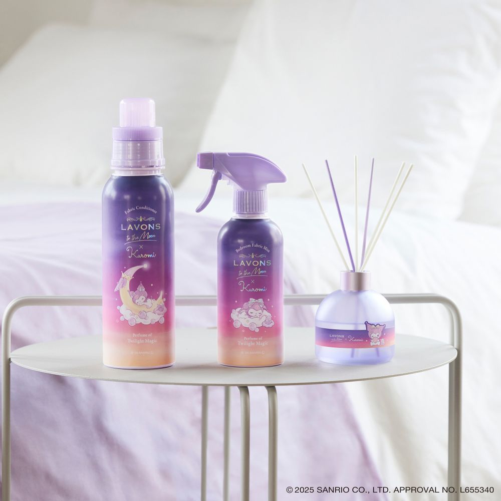 2025日本旅遊必買美妝！LAVONS酷洛米20週年聯名居家香氛，柔軟精、擴香、除菌噴霧瓶裝太夢幻，三麗鷗迷必須收！-7